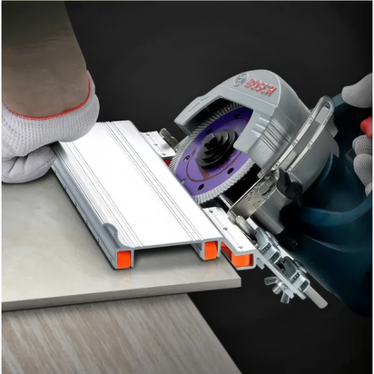 🛠 MitreHero™ Tile Chamfering Guide – 45° Edge Cutting Jig for Circular Saws