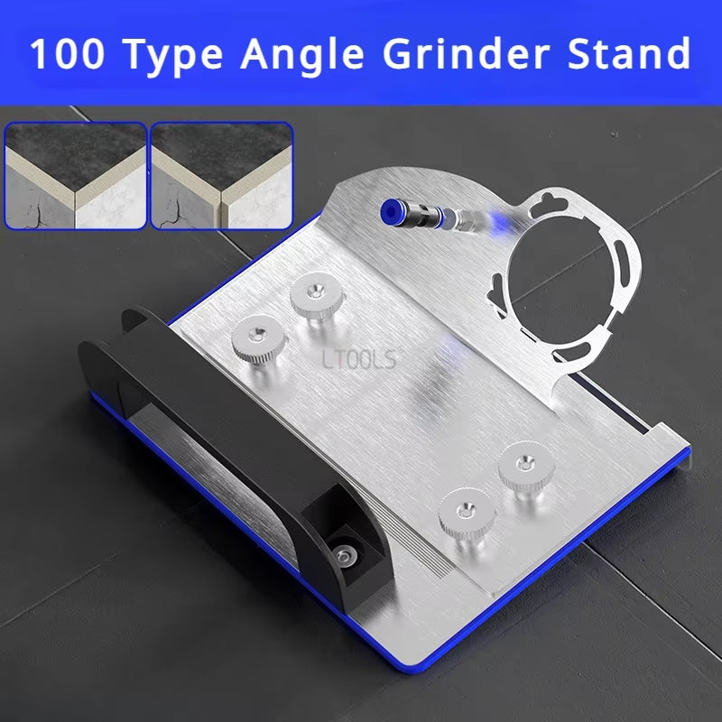 Tile Chamfering Cutting Tool for 100 Type Angle Grinder Portable Chamferer Metal Tiling 45 Degree Ceramic Tile Seat Chamfer