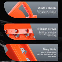 1PC Plasterboard Quick Cutter with Blade Gypsum Board Hand Plane Drywall Edge Chamfer 45° Woodworking Trimmer Hand Tool Sets